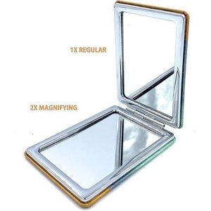 Folding Mirror Dual-sided Compact Mirror Square