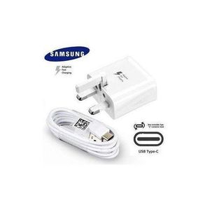 Samsung 15 Watts Super Fast Charger With Type C output for Galaxy A14,A13,A12,A22,A24,A34,A54,A73,A70 and All S series