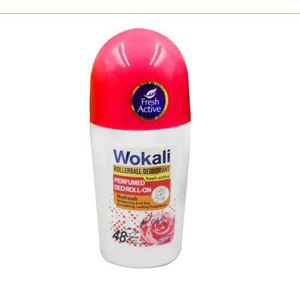 Wokali Perfumed Rollerball Deodorant - Rose