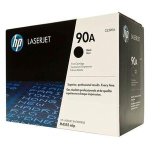 HP 90A Black Laser Toner Cartridge - High Yield for Efficient Printing