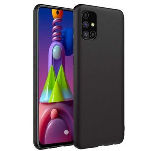 Soft Silicone Back Cover for Samsung Galaxy M51 – Protective, Shockproof, Ultra-Thin, Anti-Scratch, Anti-Fingerprint – Black