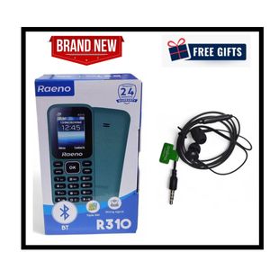 Raeno  R310 1.77" Display Triple Sim FM Radio, Torch, Bluetooth 5C Battery (kabambe) .