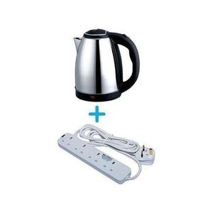 2.0L Electric Kettle 360 Water Jug + Free Extension