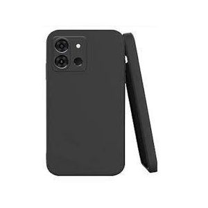 Silicon phone case infinix smart 7 plus black 