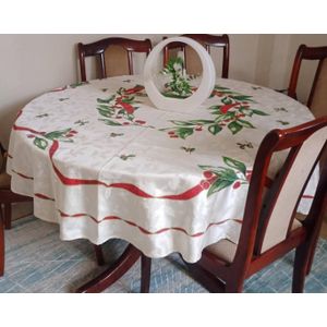 Othman Brgenerics Tablecloth for a Round 4-seater dining