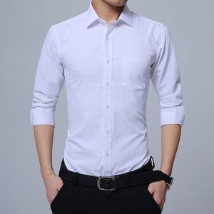 WHITE Official Mens Longsleeve Shirt Slim Fit