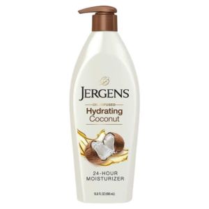 Jergens Body Lotion Hydra Coconut 783ml – Long-Lasting Moisturizer for Dry Skin