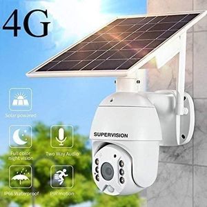 UBOX 4G Solar Powered Camera- (4MP 2K Color Night Vision, PTZ, Motion Detection, Two-Way Audio)