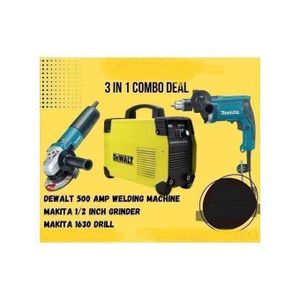 Dewalt 500 Amp Welding Machine,makita 1/2 Inch Grinder And Makita 1630 Drill
