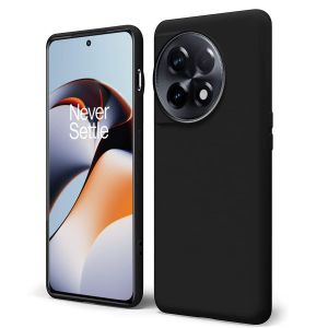 Black Soft Silicone Back Cover Case for vivo X90 – Slim, Shockproof & Anti-Slip Protection