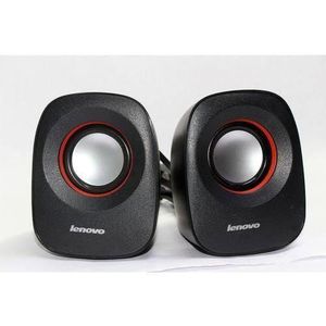 Lenovo IdeaPad 510 External Laptop Speakers – USB Powered 2.0 Stereo Sound Bar with 3.5mm AUX, Plug & Play for PC Desktop Computer Notebook