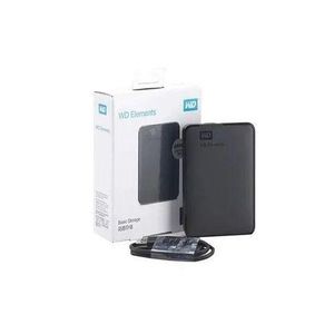 WD 1TB Elements Portable External Hard Drive – USB 3.0, Slim & Portable, Black