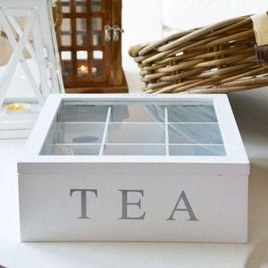 Classic Tea Bag Storage Teabag Organizer With Cover