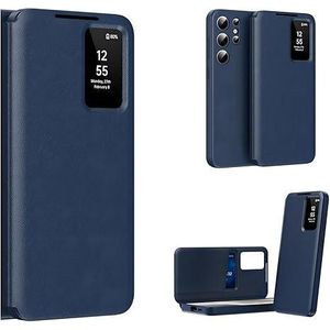 Samsung Ultra Hybrid Smart View Wallet Case Compatible with  Galaxy S26 Ultra Flip Leather with NFC Display 