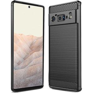 Google Pixel 6 Pro Luxury KOARWVC Carbon Fiber Shockproof Rugged Shield TPU Back Cover, Durable Slim Stylish Protective Phone Case