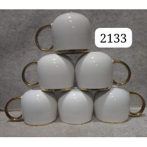 Classic Ceramic Mugs For Tea/Coffee SeT