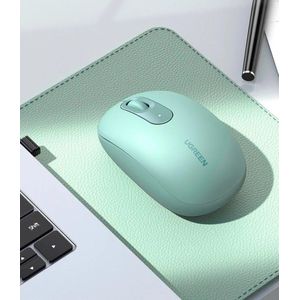 Ugreen 2.4G Wireless Silent Mouse, Adjustable 2400 DPI, Portable Ergonomic Design, USB Receiver, Long Battery Life – Celadon Green