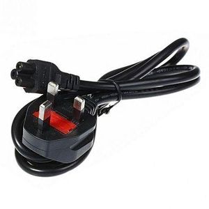 None Laptop Charger Power Cable - UK 3 Pin, 1.5m, Black