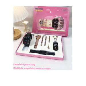 A68 plus smart watch with multiple colours and bracelets etc