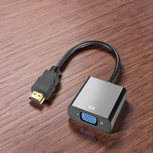 HDMI To VGA Adapter 1080P HD Video Converter For Computer Laptop Screen Display 