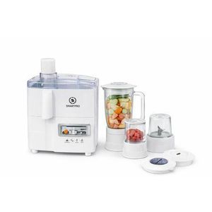 Smart Pro 4-in-1 Juice Extractor, Juicer, Blender, Chopper and Grinder (1000W) Multi-Function Kitchen Machine SJR-41W