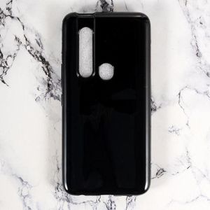 Black Soft Silicone Back Cover Case for Tecno Camon 15 Pro– Slim, Shockproof & Anti-Slip Protection