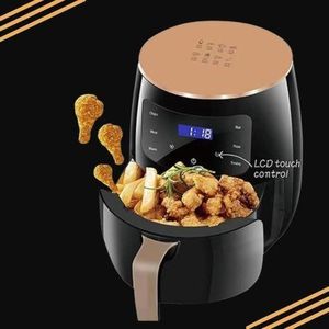 SILVER CREST Digital Display Touch Multifunctional 6 Litres Electric Air Fryer Oven Healthy Oil Free Air Fryer 