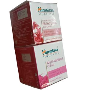 Himalaya Clear Complexion DAY CREAM + ANTI WRINKLE Cream cf
