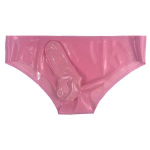 Reverse Condom Latex Briefs