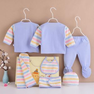 7-Piece Organic Cotton Baby Clothing Set – Newborn & Toddler Unisex Gift Set for Boys