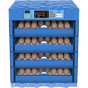Agricultural Commercial 256 Eggs Automatic Eggs Incubator Temperature Control Hatcher Automatic Home and Commercial Poultry Egg Incubator