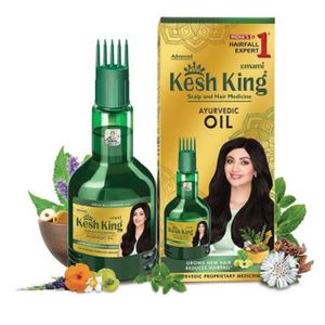 Emami Kesh King Anti Hairfall Ayurvedic Oil For All Hair Types 100ml