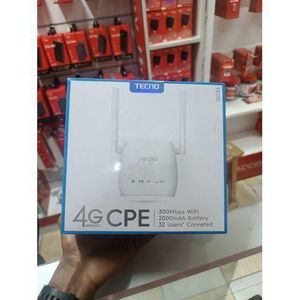 Tecno 300Mbps 32users WiFi Router With 2000mAh Battery
