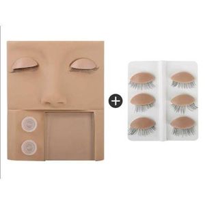 Individual lash training dummy with replacements