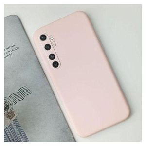 Mi For Note 10 Lite Case Black Pink Purple Red Silicone Cute Matte Case For Note 10lite Phone Cover