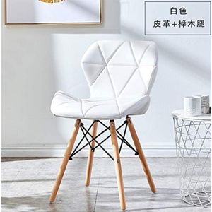 White Modern Eames Dining Chair
