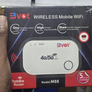 Premium 4G/5G Wireless MiFi Router with High-Performance Connectivity & Long Battery Backup