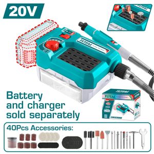 TOTAL Cordless Grinder 20V (TMGLI2001) - Affordable Angle Grinder Wheels