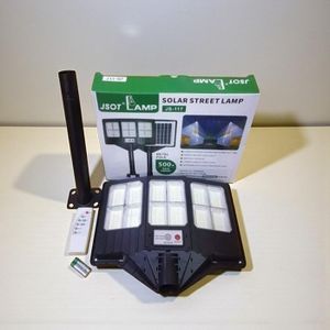 JSOT High-Powered 500W Watts Motion Sensor Heavy Duty Solar Street Light
