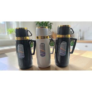 Exco 1.8 litres capacity glass refill vacuum flask for keeping hot/cold 8 to 12 hours.