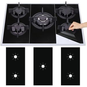 Un Branded 1 Set 5-Hole Gas Stove Pad  Protective Cover