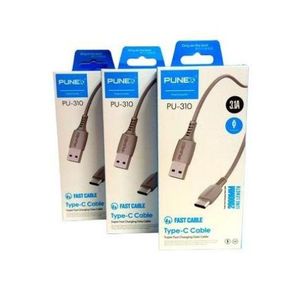Type C Fast Charging Cable 2 Metres Long.Data Cable PU-310 - 2000mm