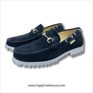 Timberland Bulky Sole Suede Loafers – Trendy Thick-Sole Casual & Street Style Shoes