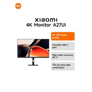 XIAOMI 4K Monitor A27Ui - 4K UHD Image Quality Black