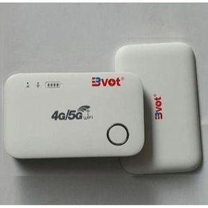 BVOT  M88 Portable 4G/5G Wi-Fi Router - White, Connects 10 Devices
