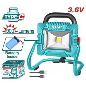 TOTAL  TRLF4415 Lithium-ion portable lamp 3.6V