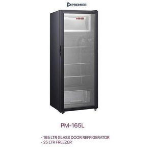 Premier  165L Glass Door Show Case Chiller Refrigerator