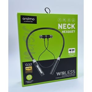 Oraimo G32 HD Audio Wireless Bluetooth Neckband Headset Hi-Res, Magnetic Earbuds, Sports Neck band