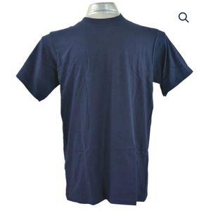 Kings Collection Unisex Clothes T-shirts - Navy Blue Cotton T-shirt