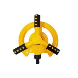 ROUND 3-ARM 360° ROTATING AUTOMATIC ROTATING GARDEN WATER SPRINKLERS SYSTEM